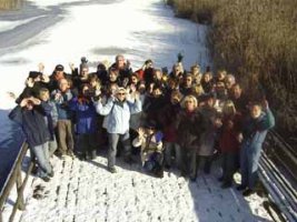 Schnee Spaziergang